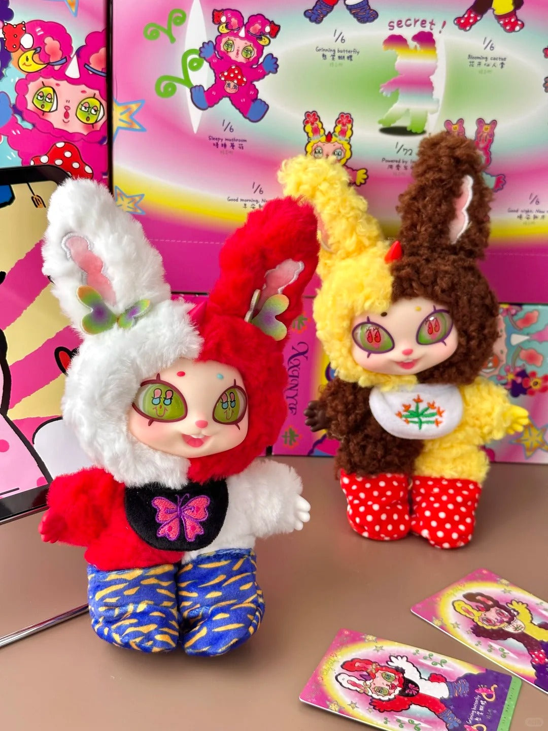 YEAOHUA Xxinye Urban Elf Serise Vinyl Plush Blind Box