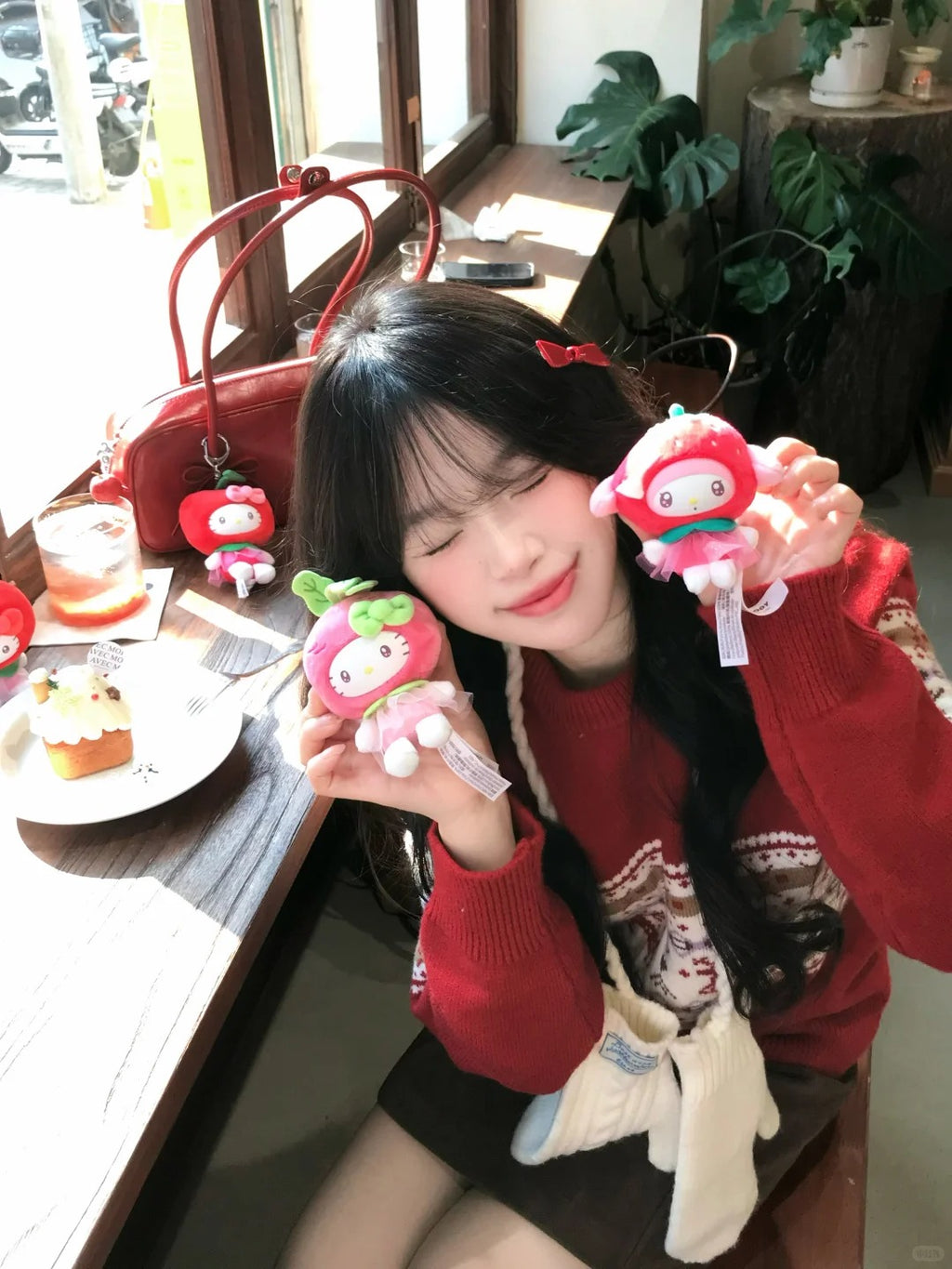 Sanrio Fruit & Veggie Series Plush Blind Box (Two pieces per box)