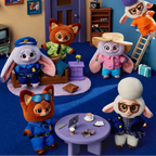 DSY Zootopia Vinyl Plush Series Blind Box