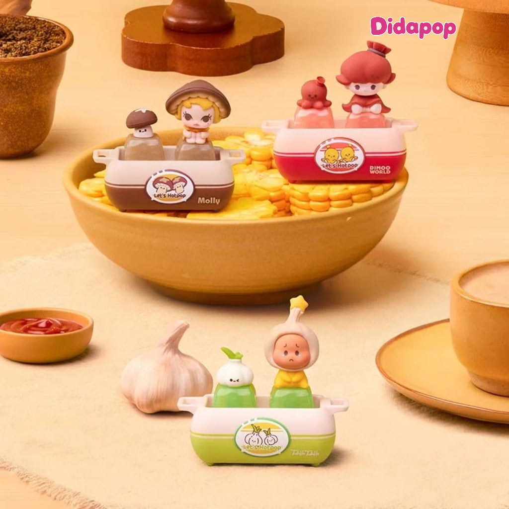 POP BEAN Dip For Fun Series Fidget Keycap Blind Box