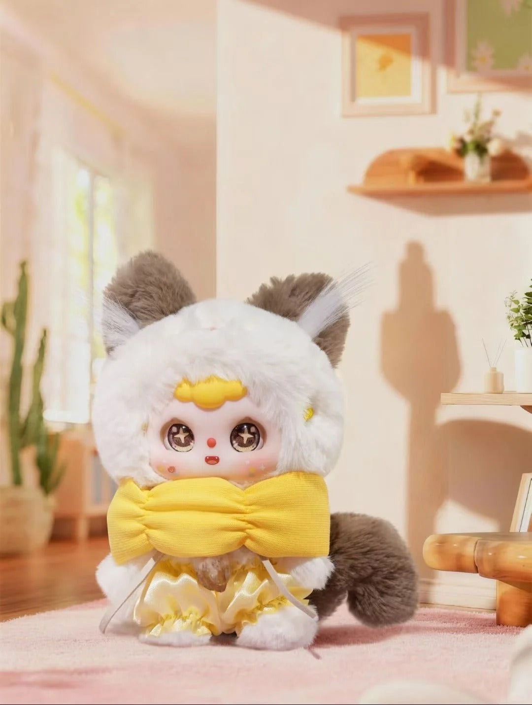 DOOBO Lucky Meow Cafe Plush Blind Box - Cozy Cat-Themed Collectible Toy Series