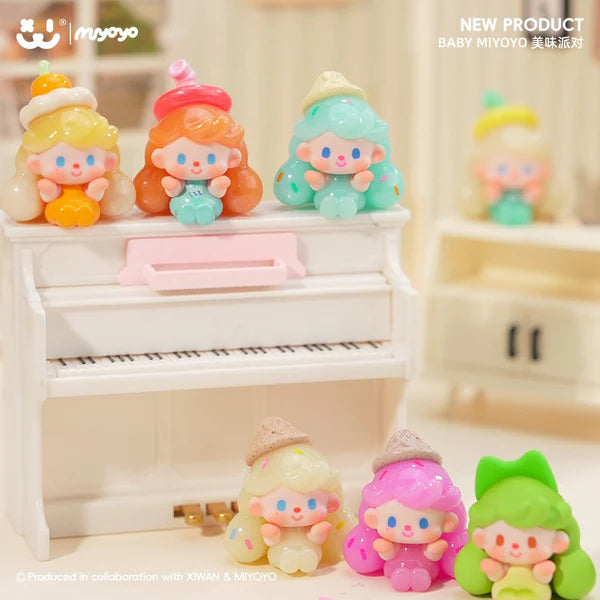 MIYOYO Delicious Party Mini Collectible Toys | Dessert Themed Cute Figurines