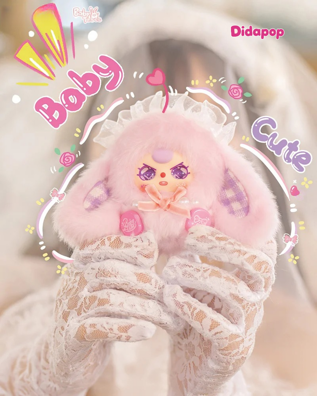 Baby Three Romance Cipher Plush Blind Box