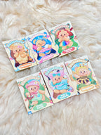 Thai Butter Bear Version 2 Plush Keychain | Kawaii Collectible Charm