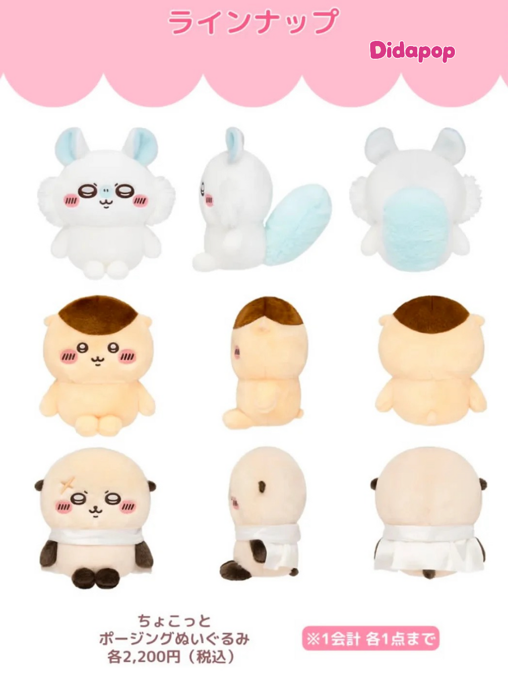 CHIIKAWA Mini Plush Series Blind Box