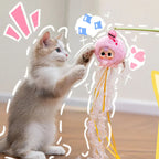 Baby Three Cat Teasing Stick Plush Series Blind box