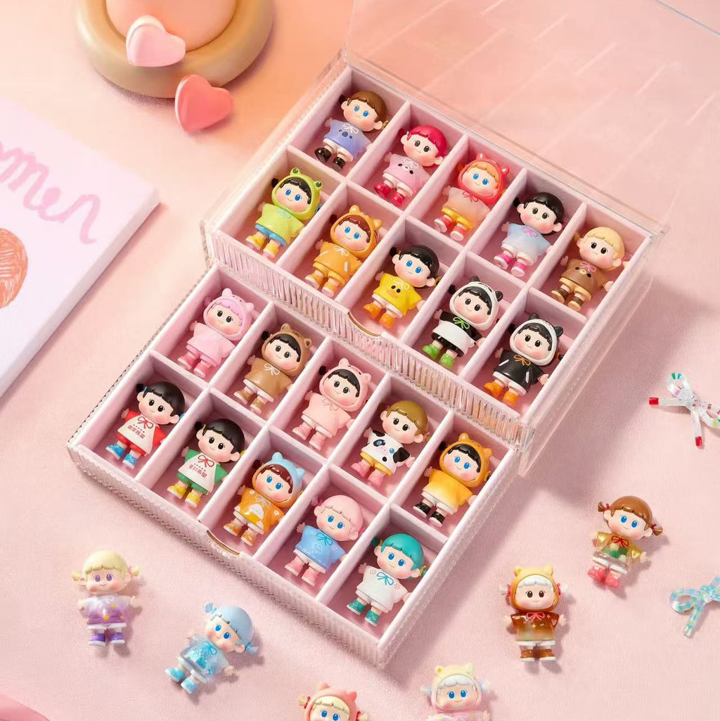 YUUNA Mini Figure Blind Box - Playful Raincoat Series for Decoration & Collection