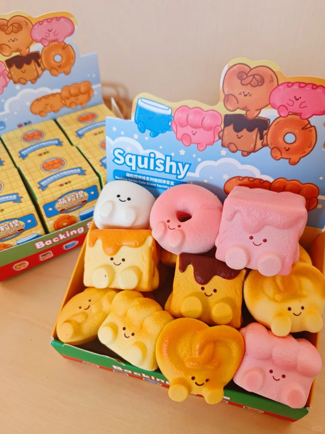 MEICHAI Backing Series Squishy Blind Box