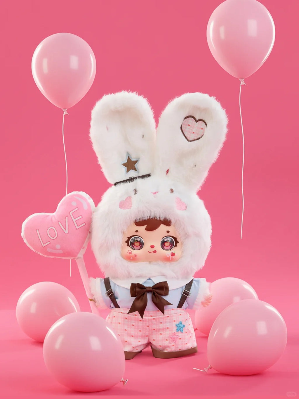 Samel Valentine's Day Limited 400% plush toy – view 3