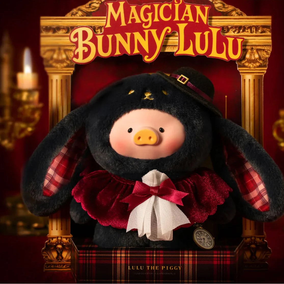 LULU THE PIGGY Magician Bunny Plush Keychain Confirmed Box