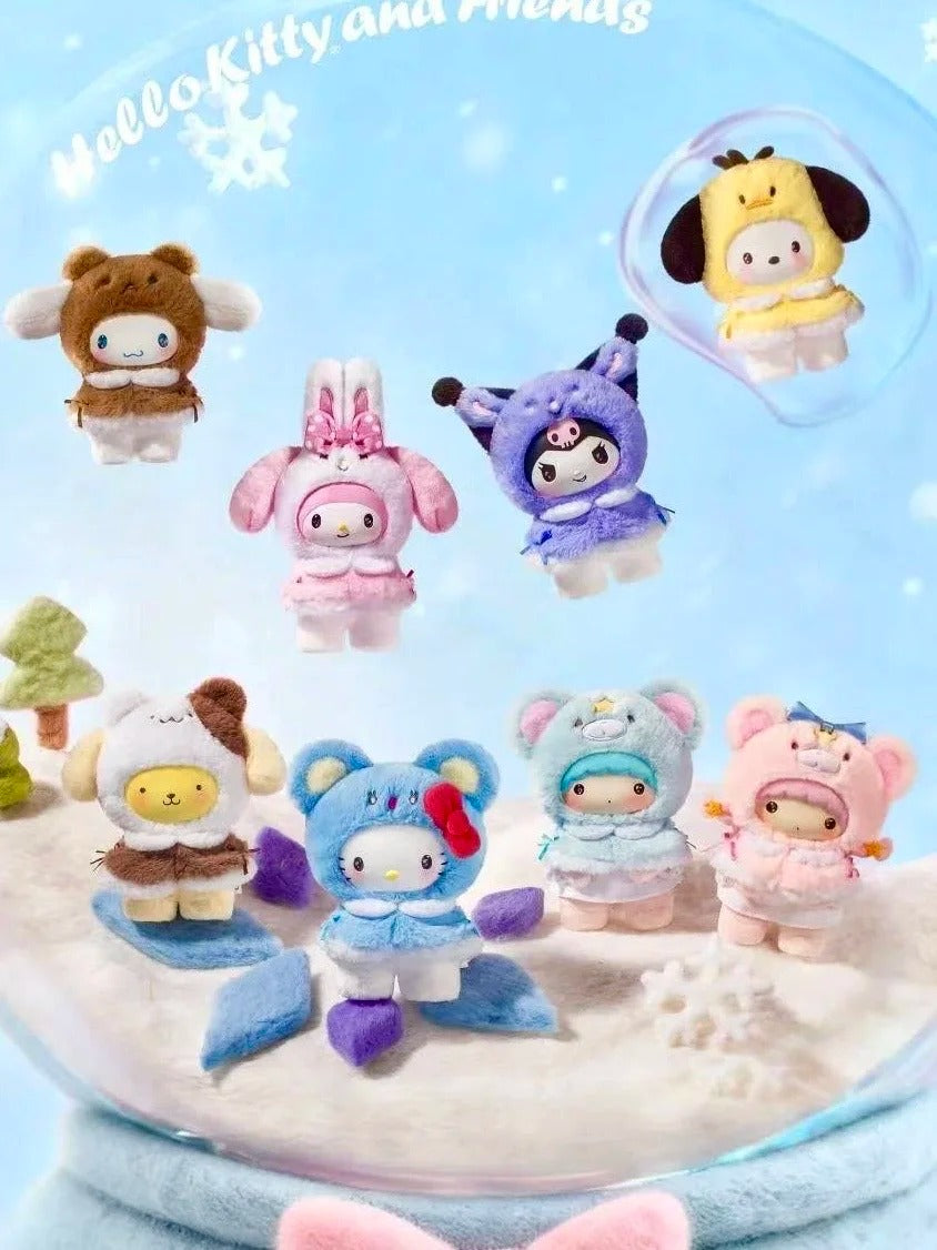 Sanrio Little Cape Series Vinyl Plush Blind Box Keychain | Kawaii Collectible