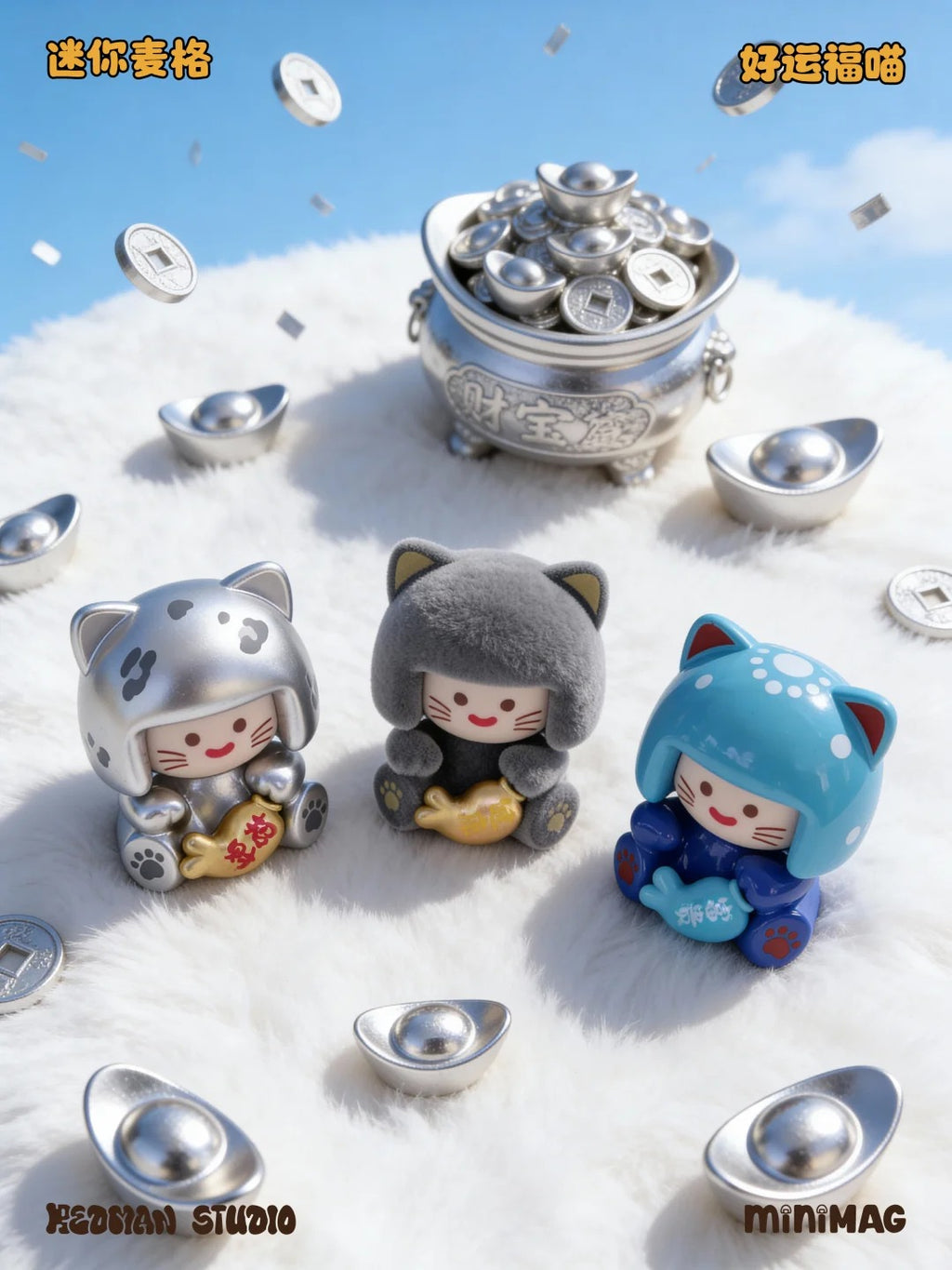 MINI MAG Lucky Meow Mini Blind Box