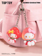 Sanrio Strawberry Candy Mini Figure Keychain Blind Box
