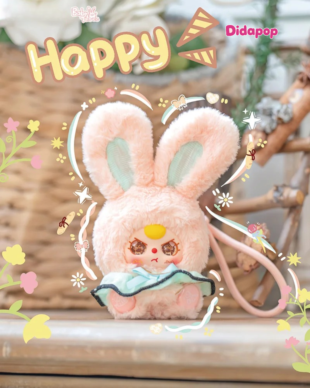 Baby Three Romance Cipher Plush Blind Box