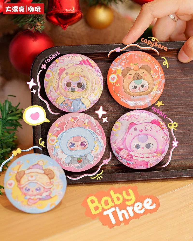 Babythree Cute And Adorable Badge Blind Bag