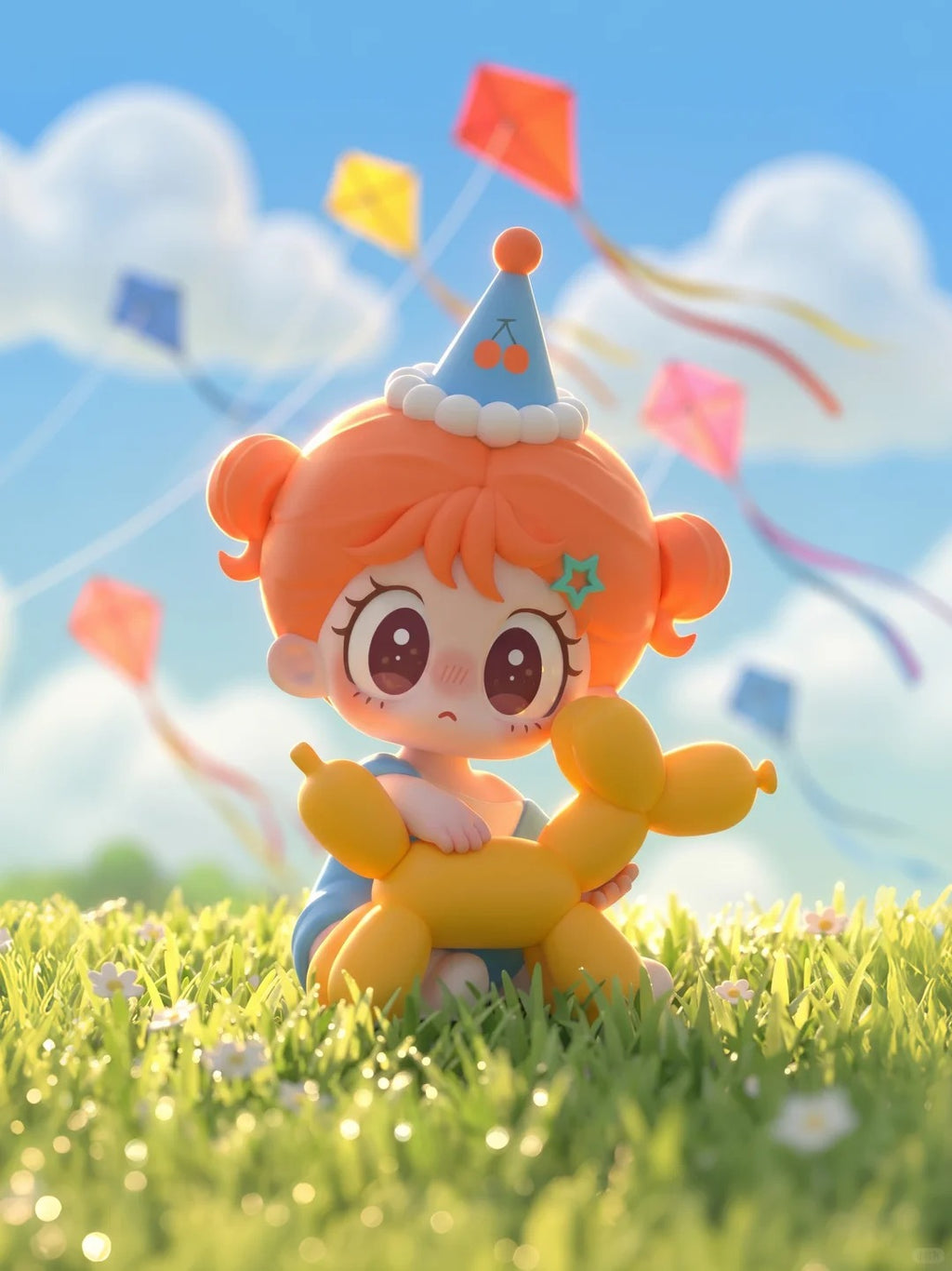 MILAY Rainbow Puppy Party Series Mini Figures Blind Box