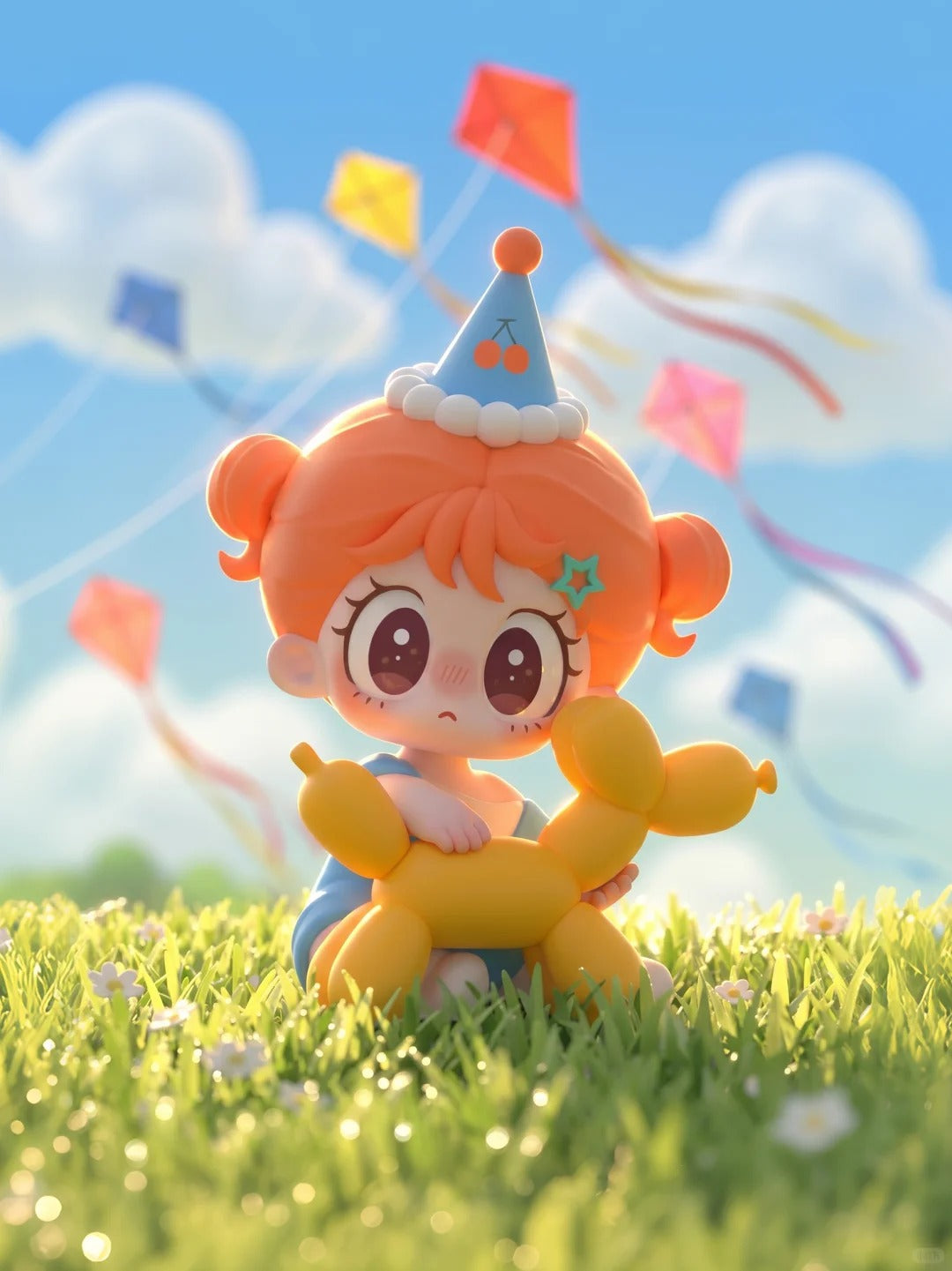 MILAY Rainbow Puppy Party Series Mini Figures Blind Box