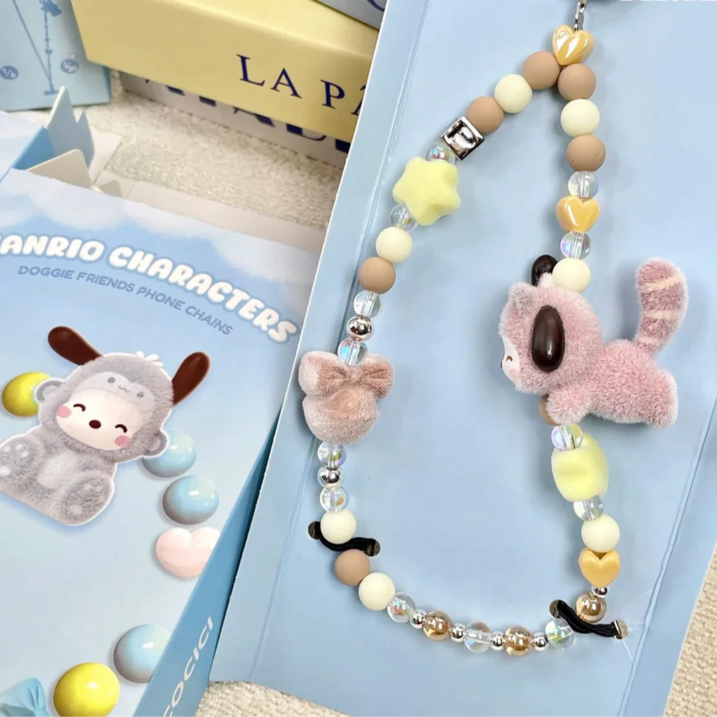 SANRIO Doggie Friends Phone Chains Series Blind Box