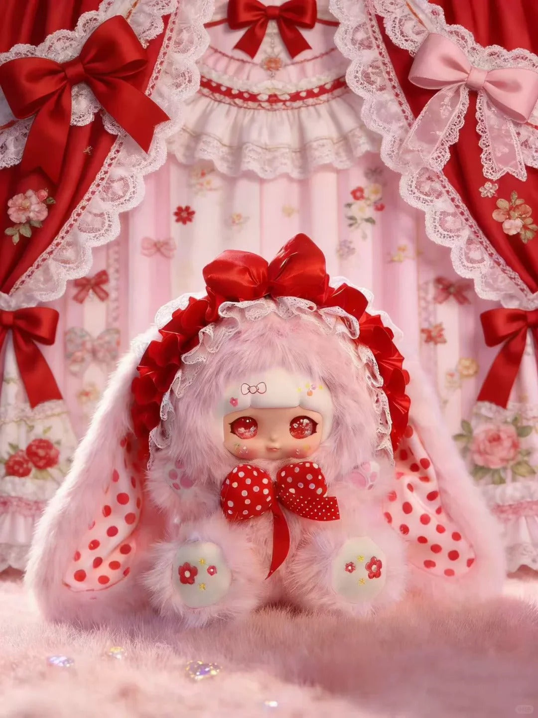 XueFu Rabbit Lace Dream 600% Plush Series Blind Box