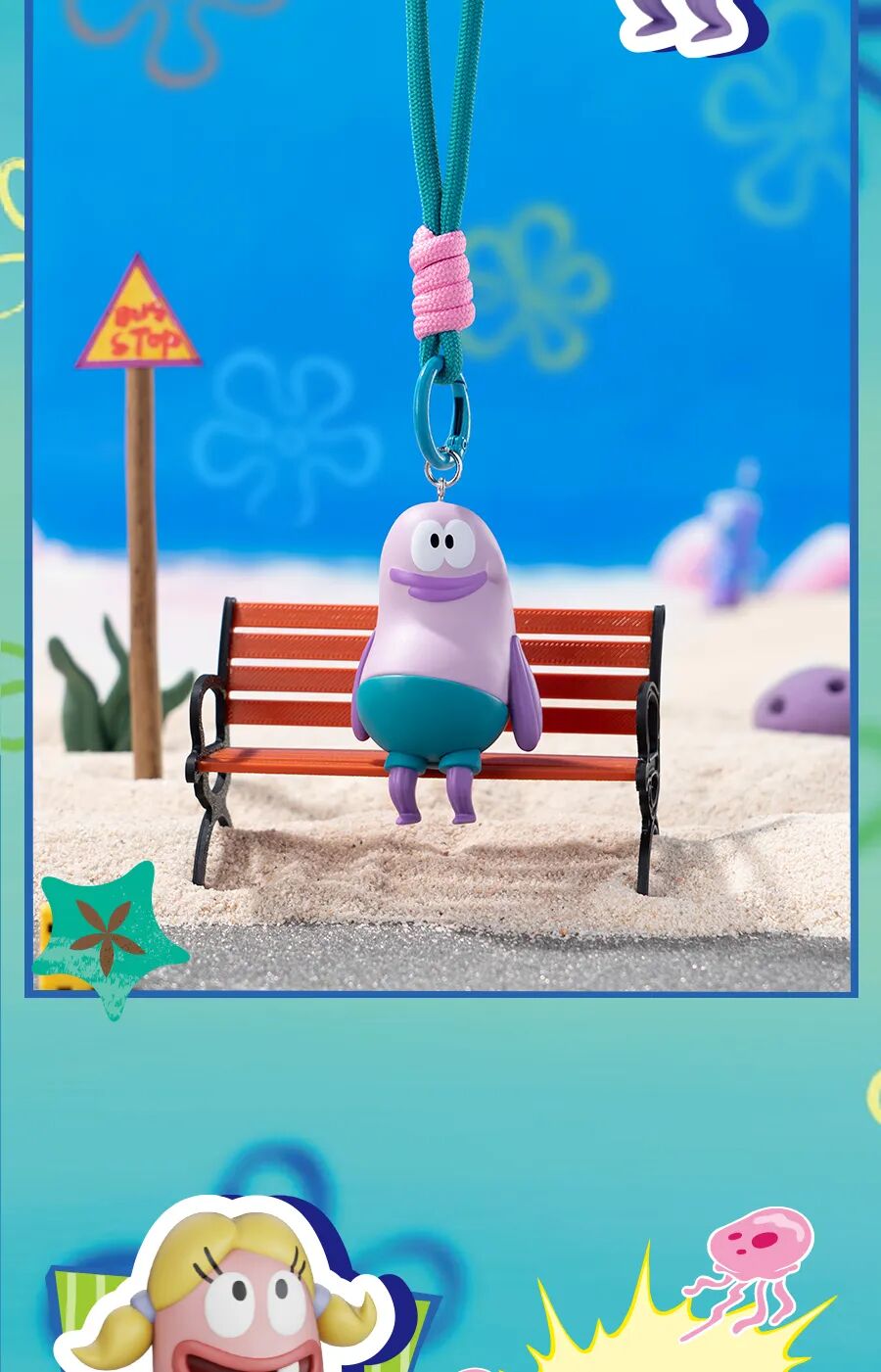 Little Citizens Of Bikini Bottom Series Keychain Blind box