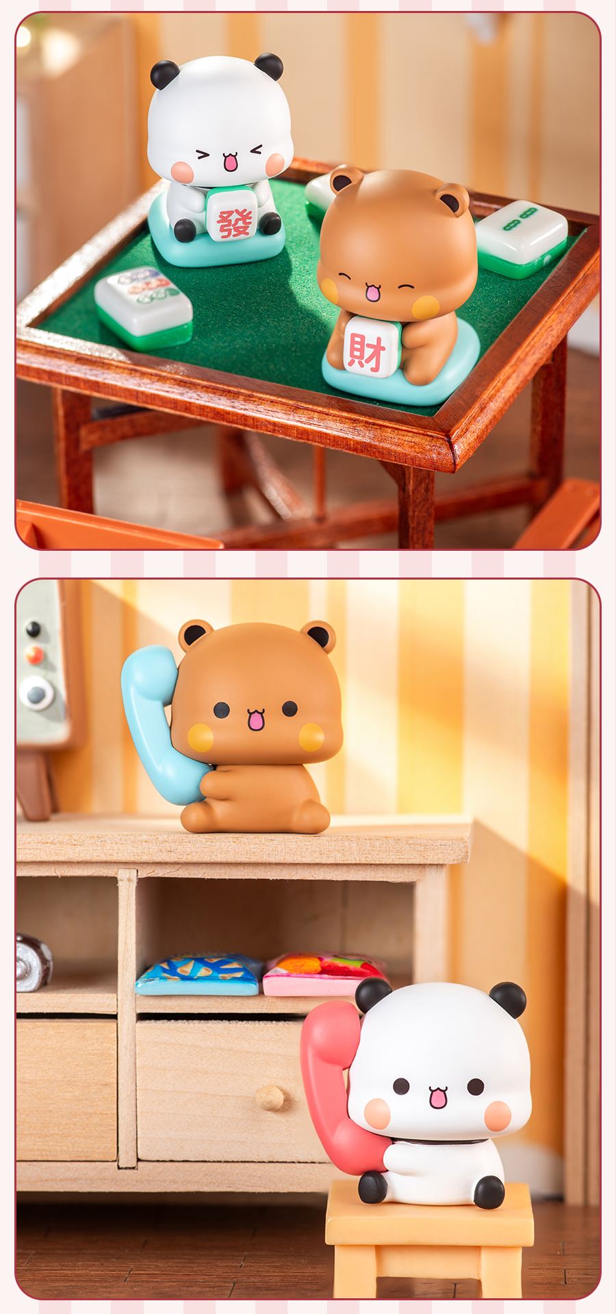YIER And BUBU Couple's Daily Life Mini Series Blind Box