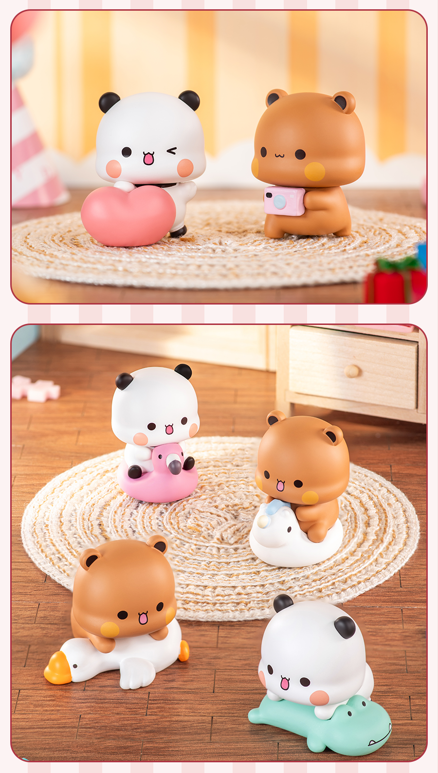 YIER And BUBU Couple's Daily Life Mini Series Blind Box