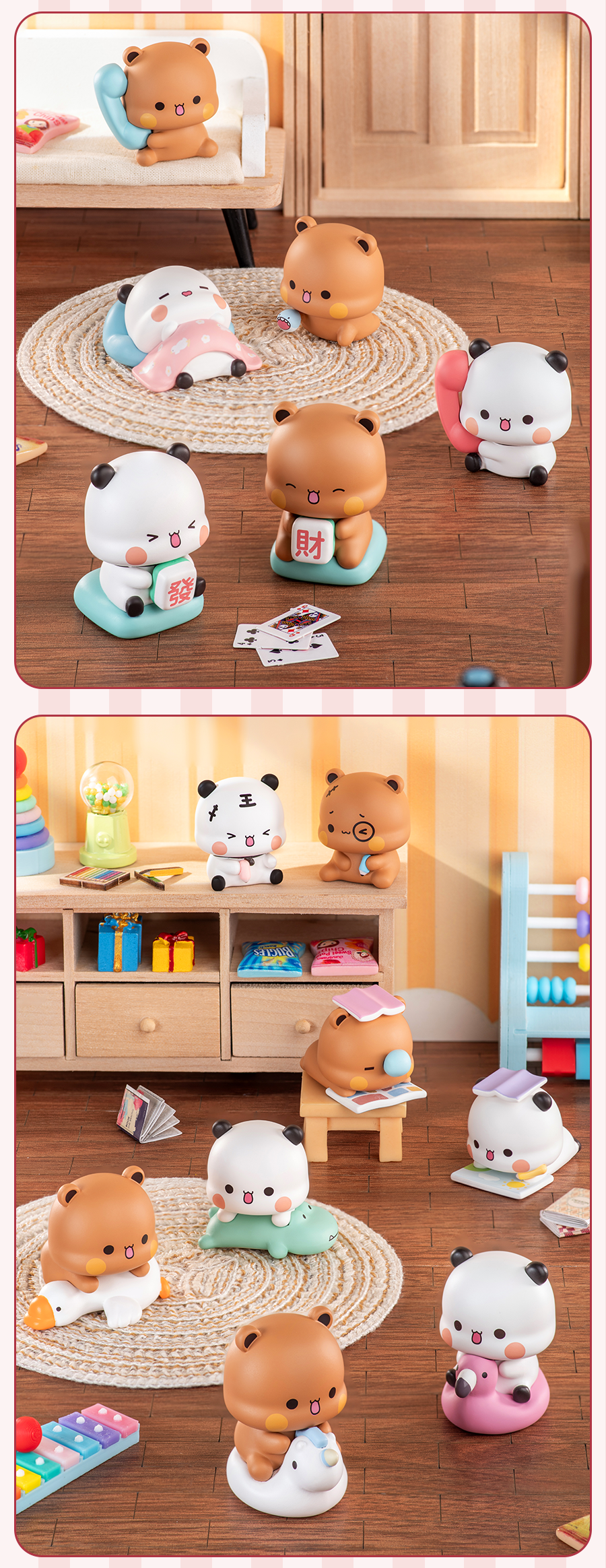 YIER And BUBU Couple's Daily Life Mini Series Blind Box
