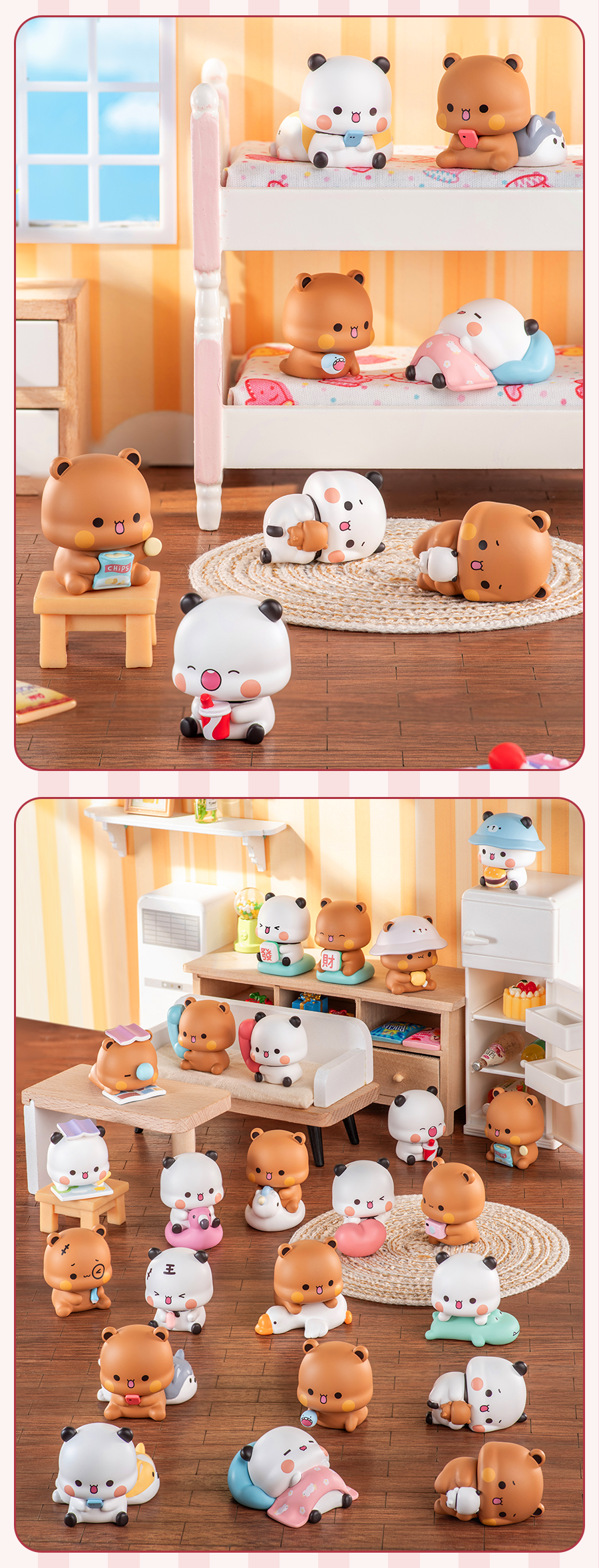 YIER And BUBU Couple's Daily Life Mini Series Blind Box