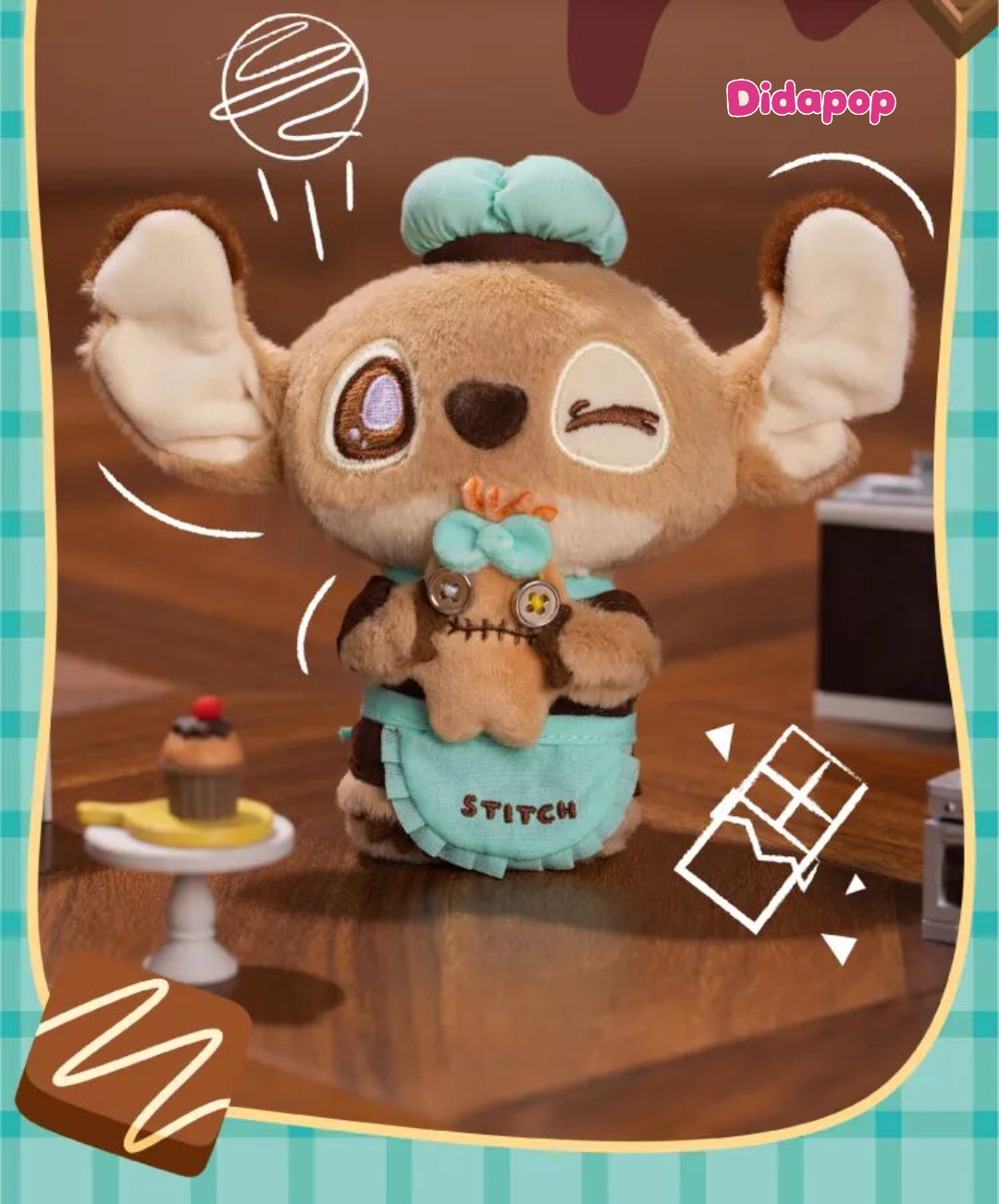 Stitch Chocolate Factory Series Plush Blind Box