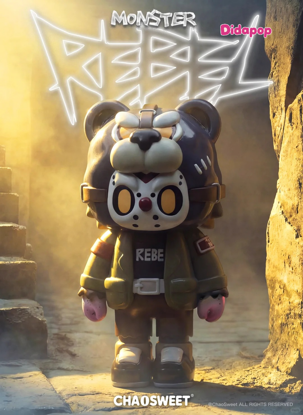REBEL BEAR Monster Series Blind Box