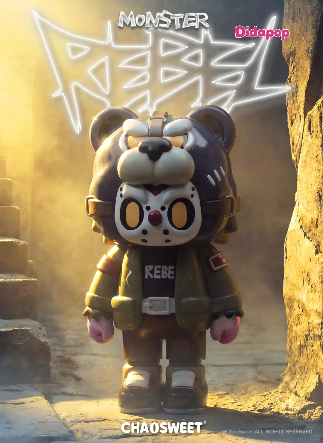 REBEL BEAR Monster Series Blind Box