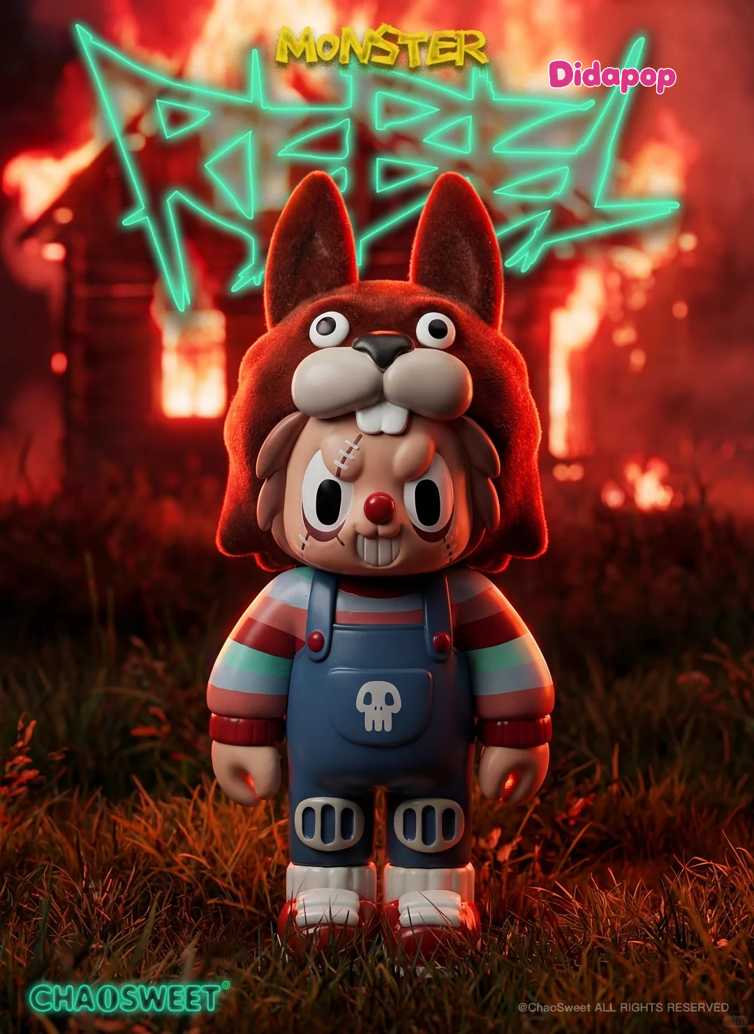 REBEL BEAR Monster Series Blind Box