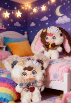 ZAZA Patch Town Vinyl Plush Blind Box | Double Flow Sand Bubble Eye Kawaii Toys