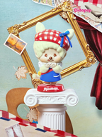MONCHHCHI Global Journey Flocked Ornament Stamp Series Figures Blind Box