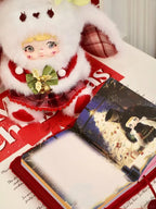 Nommi Christmas Limited - Edition Plush Notebook with Full - Color Inner Pages