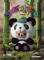 REBEL BEAR Sweet Zoo Series Plush Blind Box - Cute Bag Charm Keychain