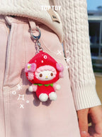 Sanrio Sweet Strawberry Plush Keychain Blind Box