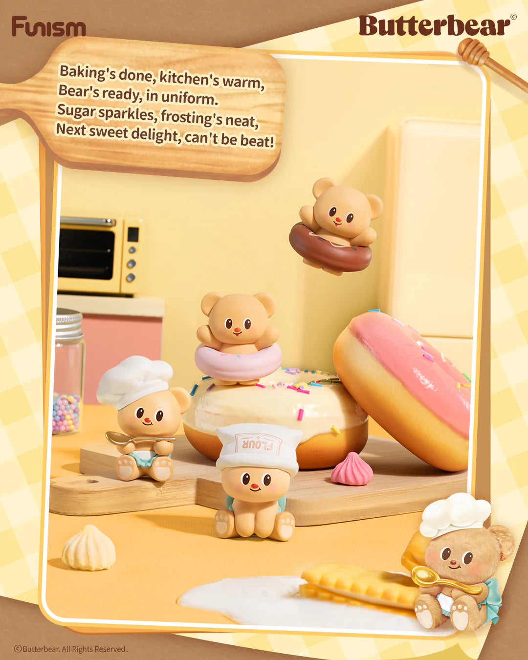 BUTTERBEAR Baked With Love Chubby Face Series Blind Box