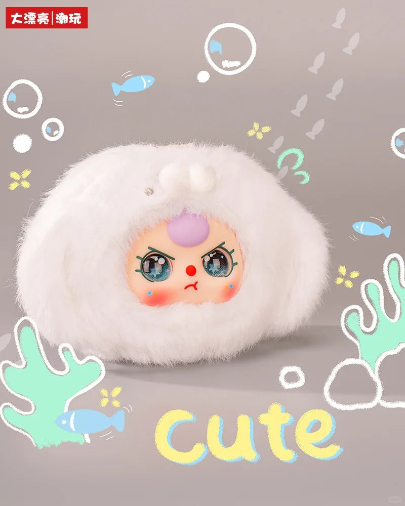 BabyThree Ocean Babies Version 2 Plush Keychain | Cute Collectible Charm