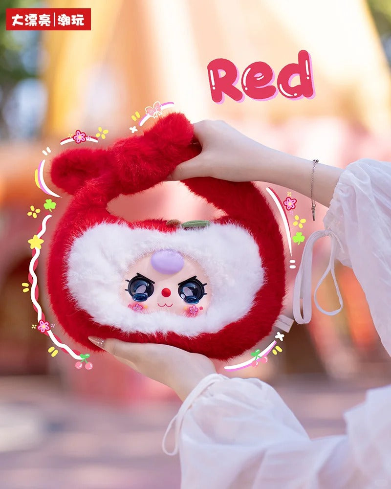 Baby Three Orchard Series Fruit V2 Plush Handbag | Cute Kids Storage Bag