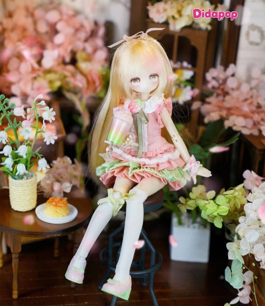 Momotale Four Seasons Tea House Story Series 1/8 Action Figure BJD Blind Box