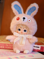 FURFUR The Stitched Dreamtime Blind Box - Retro Plush Doll Collectible with Poseable Skeleton