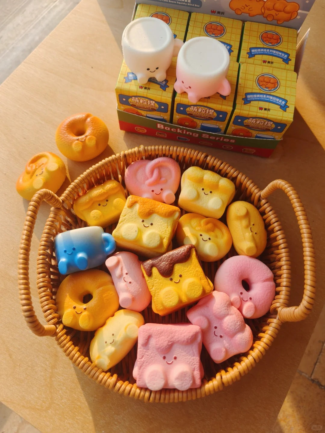 MEICHAI Backing Series Squishy Blind Box