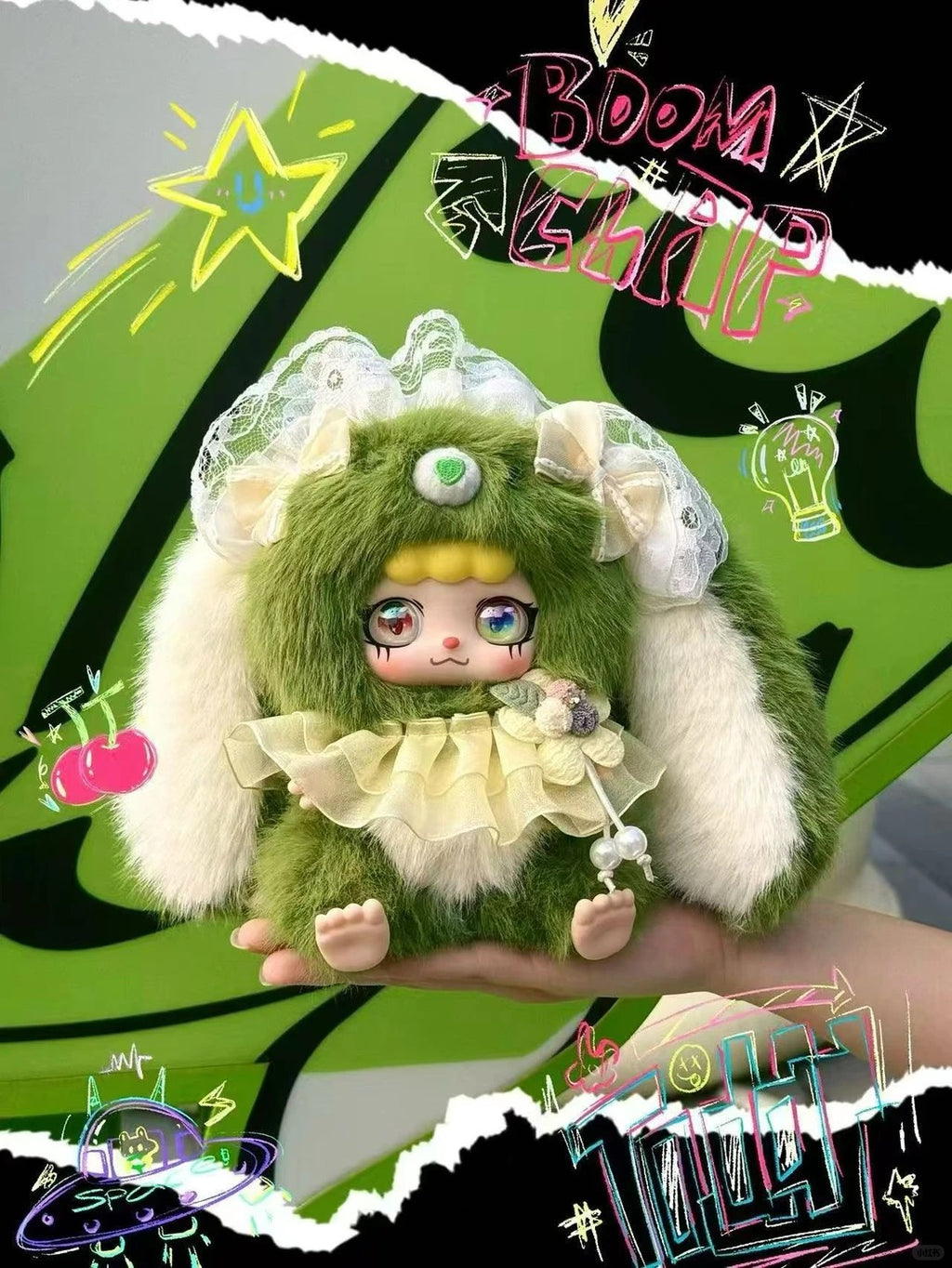 KEBIDOU Little Creamy Bunny Sauce Plush | Kawaii Soft Collectible Toy