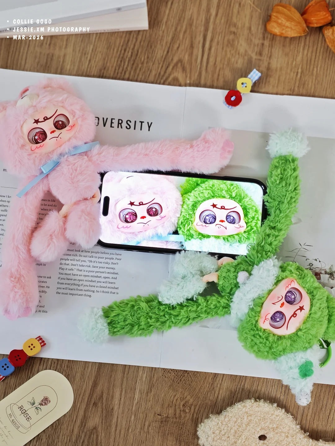 Opps Strangely Cute Plush Series toy Blind Box