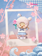 MONCHHCHI Global Journey Flocked Ornament Stamp Series Figures Blind Box