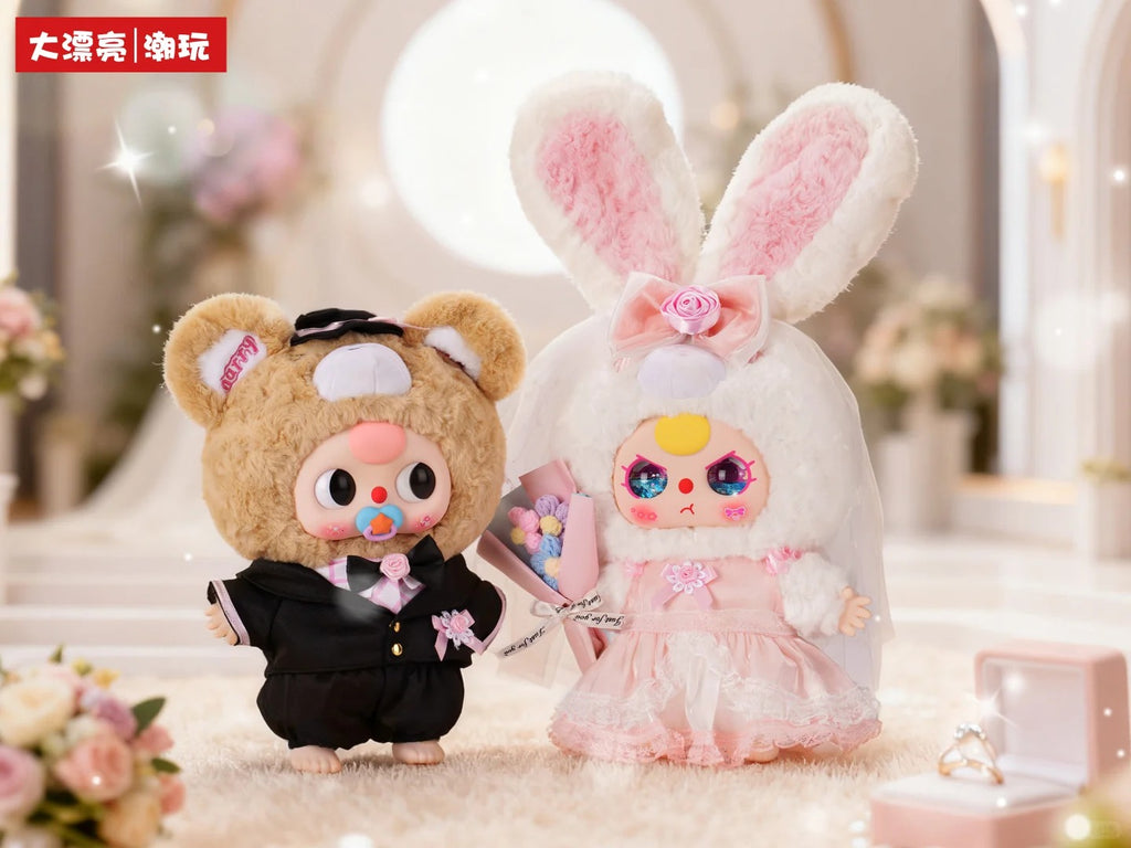 Baby Three 400% Plush Blind Box - Wedding Series for Special Occasions & Gifts