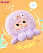 BabyThree Ocean Babies Version 2 Plush Keychain | Cute Collectible Charm