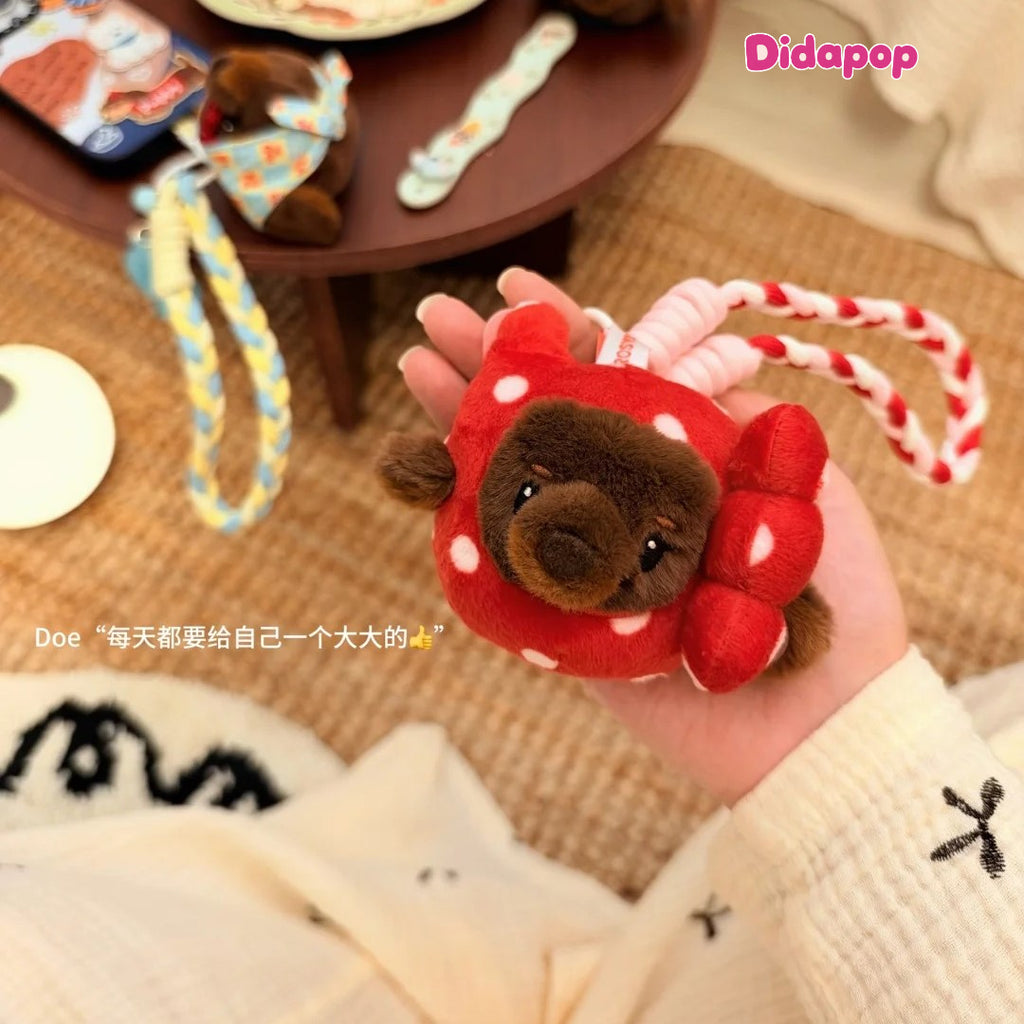 ROSYDOEDIAN TOYS Today's Full Affirmation Plush Phone Strap