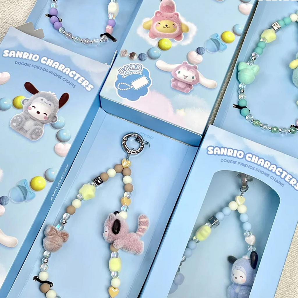SANRIO Doggie Friends Phone Chains Series Blind Box